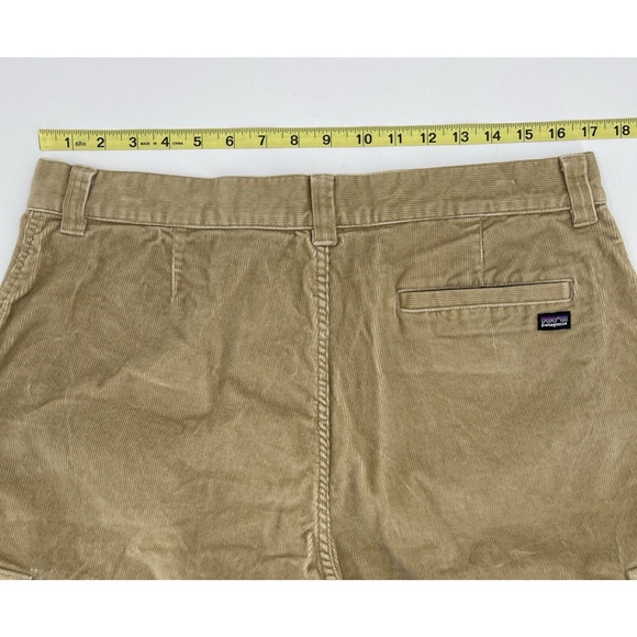 Patagonia Corduroy Cargo Shorts Mens 34 Beige Style 57640 - Picture 8 of 9